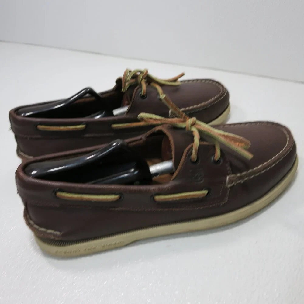 Sperry Top-Sider Nubuck Leather Boat Deck Shoes Men's Footwear Shoe's 9.5 M